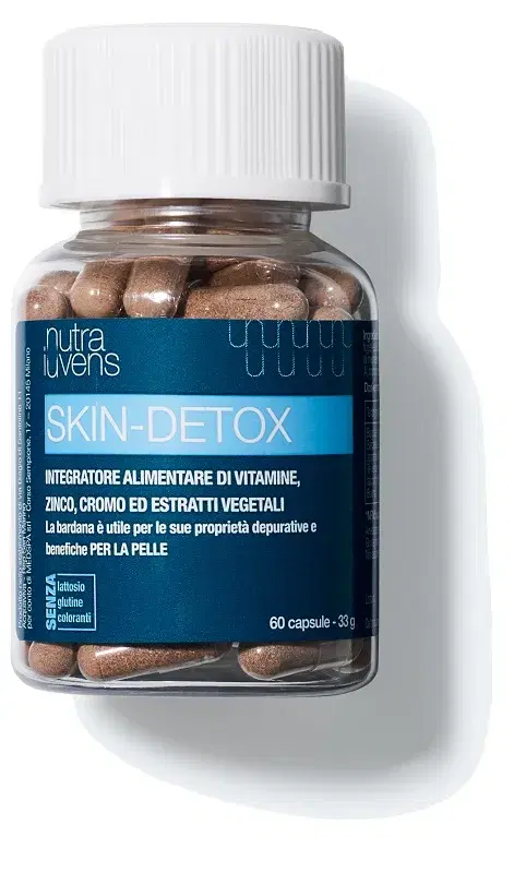 Miamo Nutraiuvens Skin Detox Integratore per il Benessere della Pelle 60 Capsule