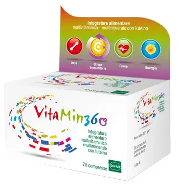 Vitamin 360 Integratore Alimentare Multivitaminico 70 compresse