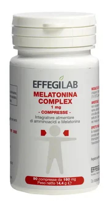 Effegilab Melatonina Complex 1mg 90 Compresse