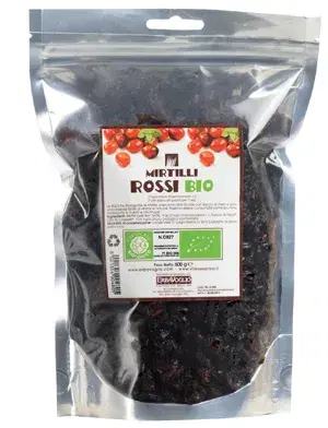 MIRTILLI ROSSI BIO 500G