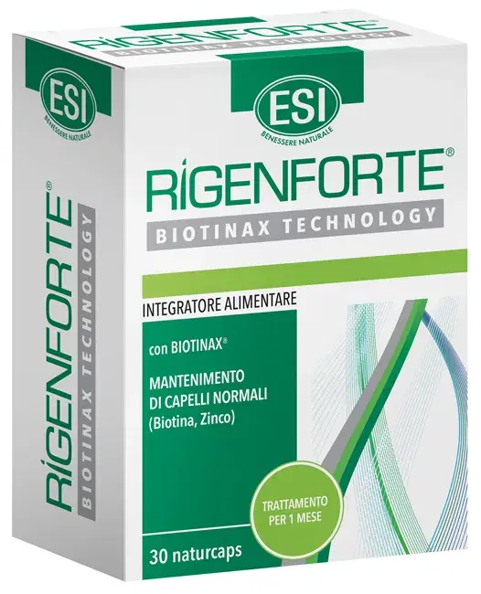 Esi Rigenforte Integratore Alimentare Rinforzante per Capelli 30 naturcaps