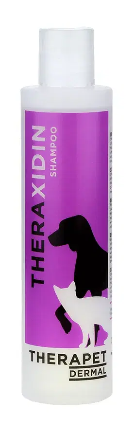 Theraxidin Shampoo Veterinario Per Cani E Gatti Infenzioni Cutanee 200 ml