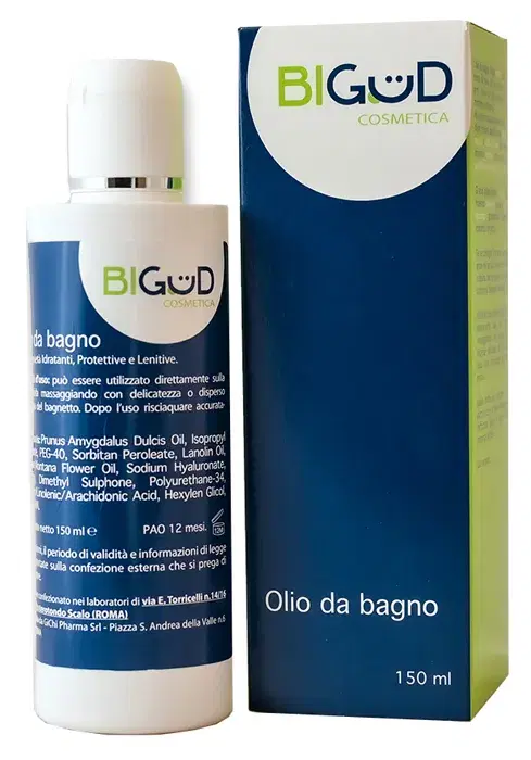 Bigud Olio da Bagno Emolliente per Pelle Secca 150ml