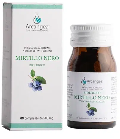 Arcangea Mirtillo Nero Biologico 60 Compresse