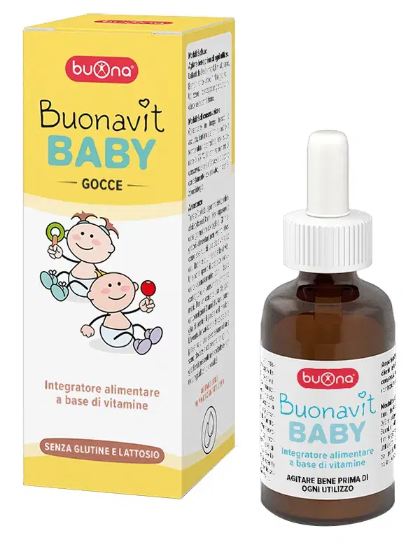 BuonaVit Baby Integratore Polivitaminico per Bambini e Lattanti in Gocce 20 ml