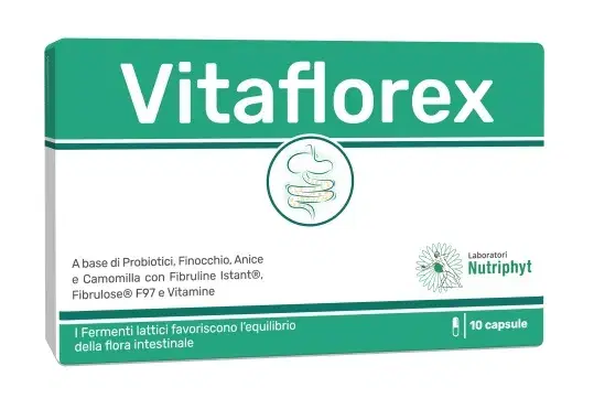 Laboratori Nutriphyt Vitaflorex 10 Capsule 4,6 G