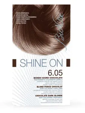Bionike Shine ON Tintura per Capelli Cute Sensibile 6.05 Biondo Scuro Cioccolato