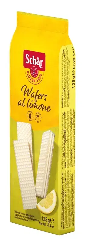 Schar Wafers Ripieni Crema Limone Senza Glutine 125 g