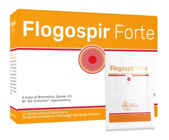 Flogospir Forte Integratore per Microcircolo Funzione Articolare 18 bustine