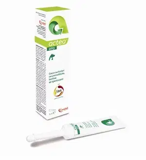 Candioli Actea Oto Emulsione Gocce Auricolari Veterinarie 15 ml