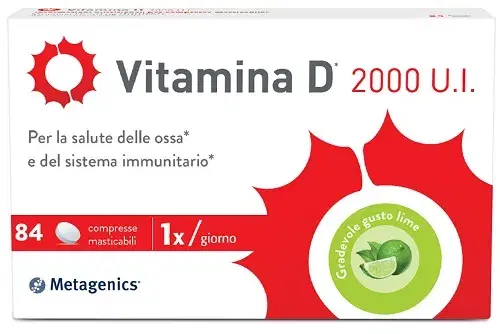 Metagenics Belgium Bvba Vitamina D 2000 Ui 84 Compresse