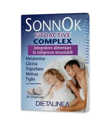 Sonnok Fitoactive Complex Integratore Sonno 30 Compresse