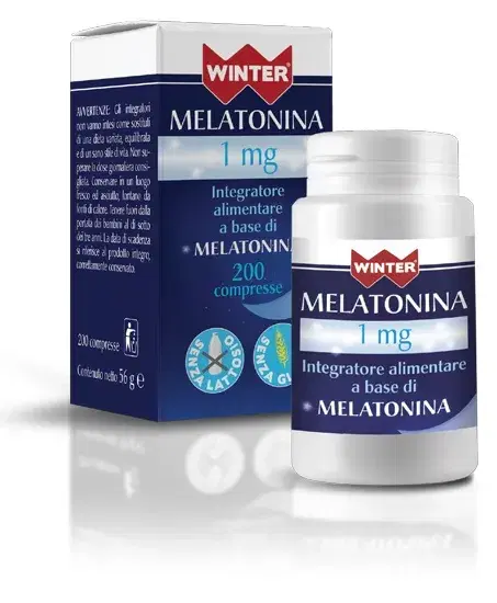 Winter Melatonina 1mg 200 Compresse