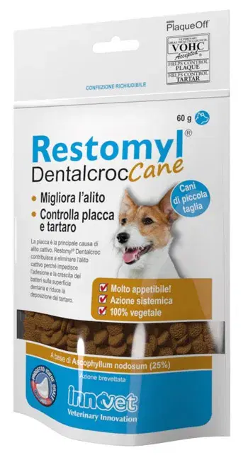 Restomyl Dentalcroc Migliora Alito Cani Taglia Piccola 60 g