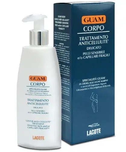 Guam Trattamento Corpo Anticellulite Delicato per Pelli Sensibili 200 ml