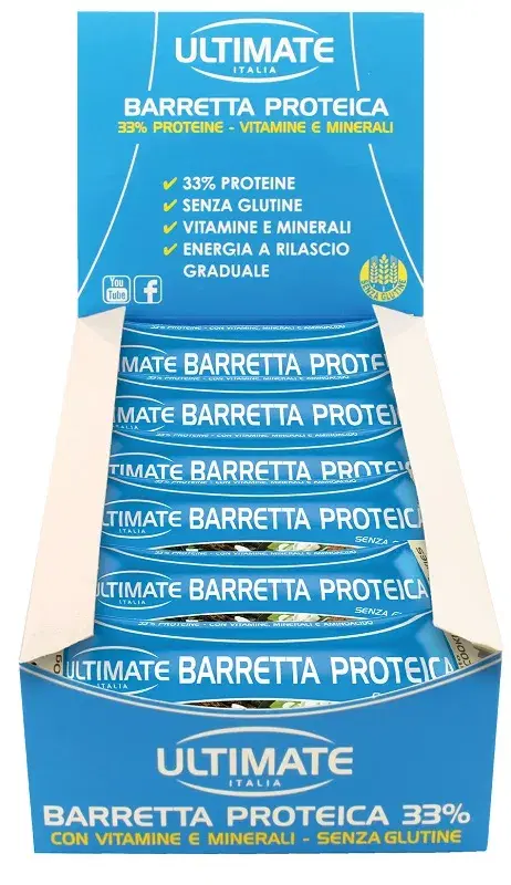 Vita Al Top Barretta Proteica Gusto Vaniglia E Cookies 24 Pezzi
