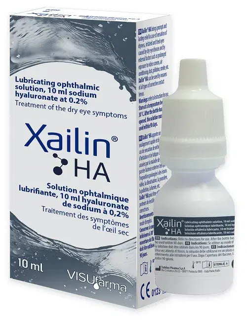 Xailin HA Collirio Lubrificante Per Secchezza Oculare 10 ml