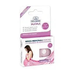 Seaband Nauseal Control Bracciale Antinausea Gravidanza 2 Pezzi