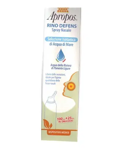Apropos Rino Defens Soluzione Isotonica Per L' Igiene Nasale Quotidiana 125 ml