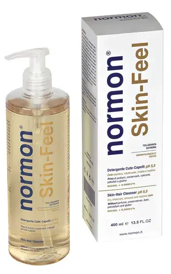 Normon Skin-Feel Detergente Cute Capelli pH 5,5 400ml