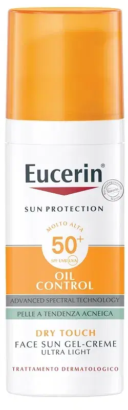 Eucerin Sun Protection Oil Control Protezione Solare Pelle Acneica SPF50 50 ml