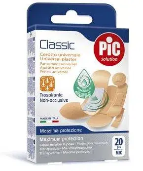 Pikdare Cerotto Pic Classic Mix Antibatterico 20 Pezzi