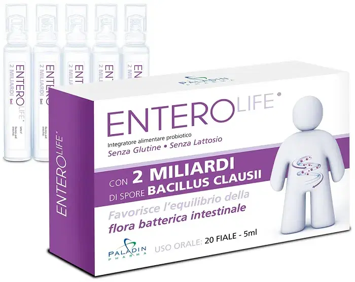 Enterolife 2 MLD Integratore Probiotico 20 Fiale