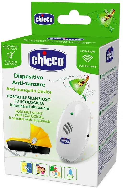 Chicco Dispositivo Anti-zanzare ad Ultrasuoni Portatile
