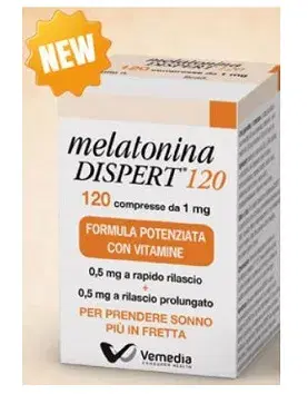 Melatonina Dispert Integratore per il Sonno e il Relax 120 Compresse da 1 mg