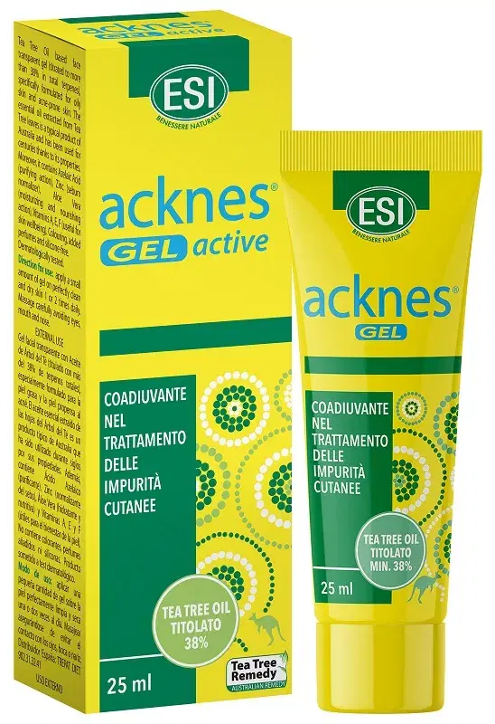 Esi Acknes Gel per Acne e Brufoli a base di Tea Tree Oil 25 ml