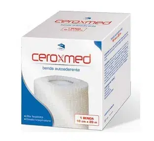 Ceroxmed Benda Elastica Autoderente cm 10 x 20 m