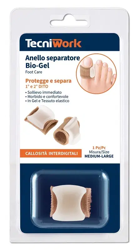 Tecniwork Bio Gel Anello Separatore Per Alluce Taglia M/L
