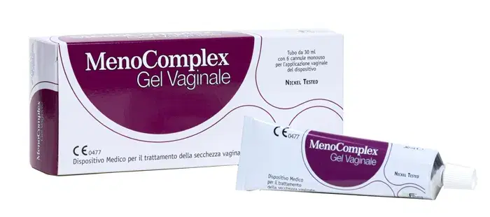 Menocomplex Gel Vaginale per Sollievo dai Sintomi della Menopausa 6 Applicatori