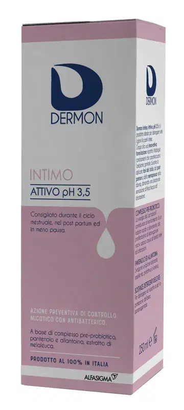 Dermon Detergente Intimo Attivo Ph3.5 250 ml