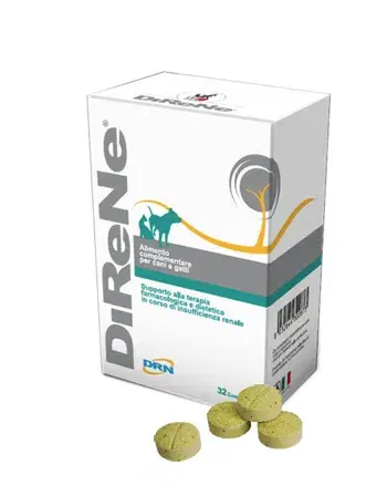 Direne Compresse Insufficienza Renale Cani e Gatti 32 Compresse