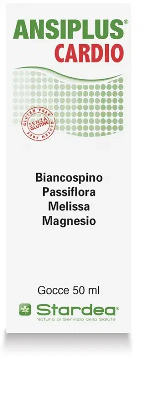 Ansiplus Cardio Gocce Integratore Benessere Cardiovascolare 50 ml