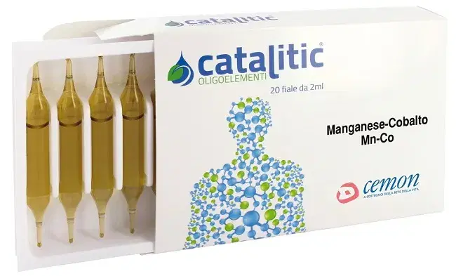 Cemon Catalitic Oligoelementi Manganese Cobalto Mn-co 20 Ampolle