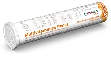 Pensa Pharma Multivitaminico Integratore 20 Compresse Effervescenti