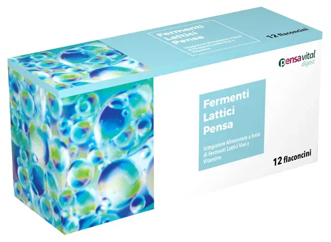 Pensa Pharma Fermenti Lattici Vitamina B Integratore 12 Flaconcini 7 ml