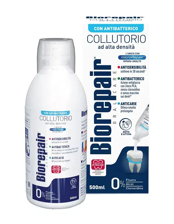 Biorepair Collutorio ad Alta Intensità Triplice Azione 500 ml