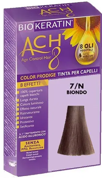 Biokeratin ACH8 Colorazione Permanente 7/N Biondo