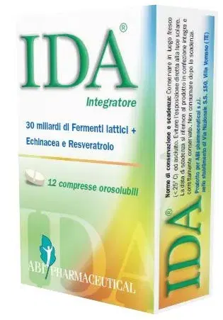 Ida Integratore ABI Benessere Flora Intestinale 12 Compresse