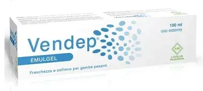 Vendep Emulgel Azione Rinfrescante Stimolante il Microcircolo delle Gambe 100 ml
