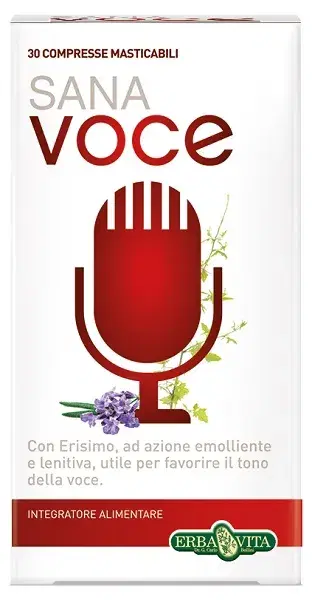 Erba Vita Sana Voce Integratore Mucosa Orofaringea 30 Compresse