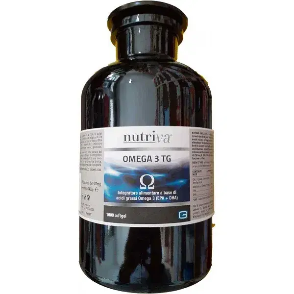 Nutriva Omega 3 TG Integratore Olio Di Pesce 90 Compresse Softgel