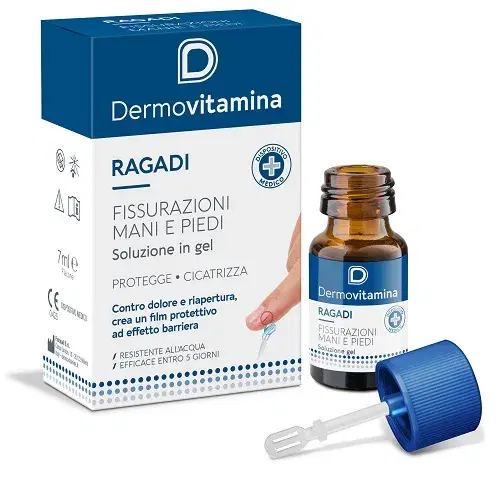 Dermovitamina Ragadi Gel Fissurazioni Mani e Piedi 7 ml