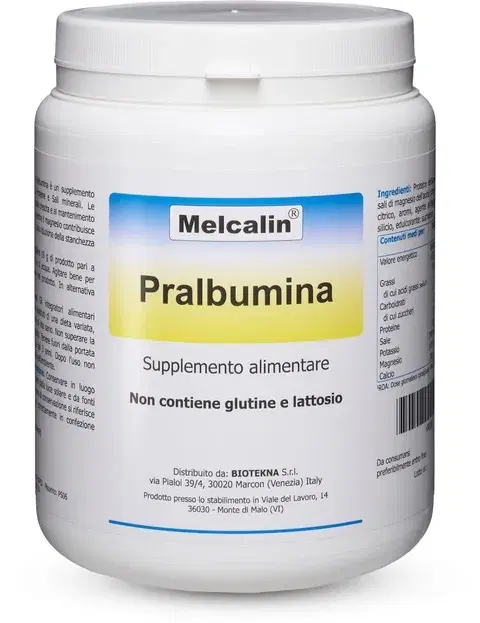 Melcalin Pralbumina Integratore Proteine e Sali Minerali 532 g