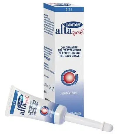 Aftagel Emoform Gel Protettivo Contro Irritazioni E Lesioni Della Bocca 8 ml
