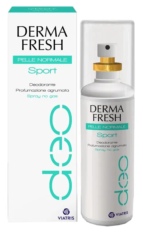 Dermafresh Deo Sport Deodorante Spray No Gas per Pelli Normali 100 ml