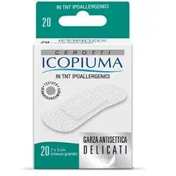 Icopiuma Cerotti In TNT Ipoallergenici Misura Grande 20 Pezzi